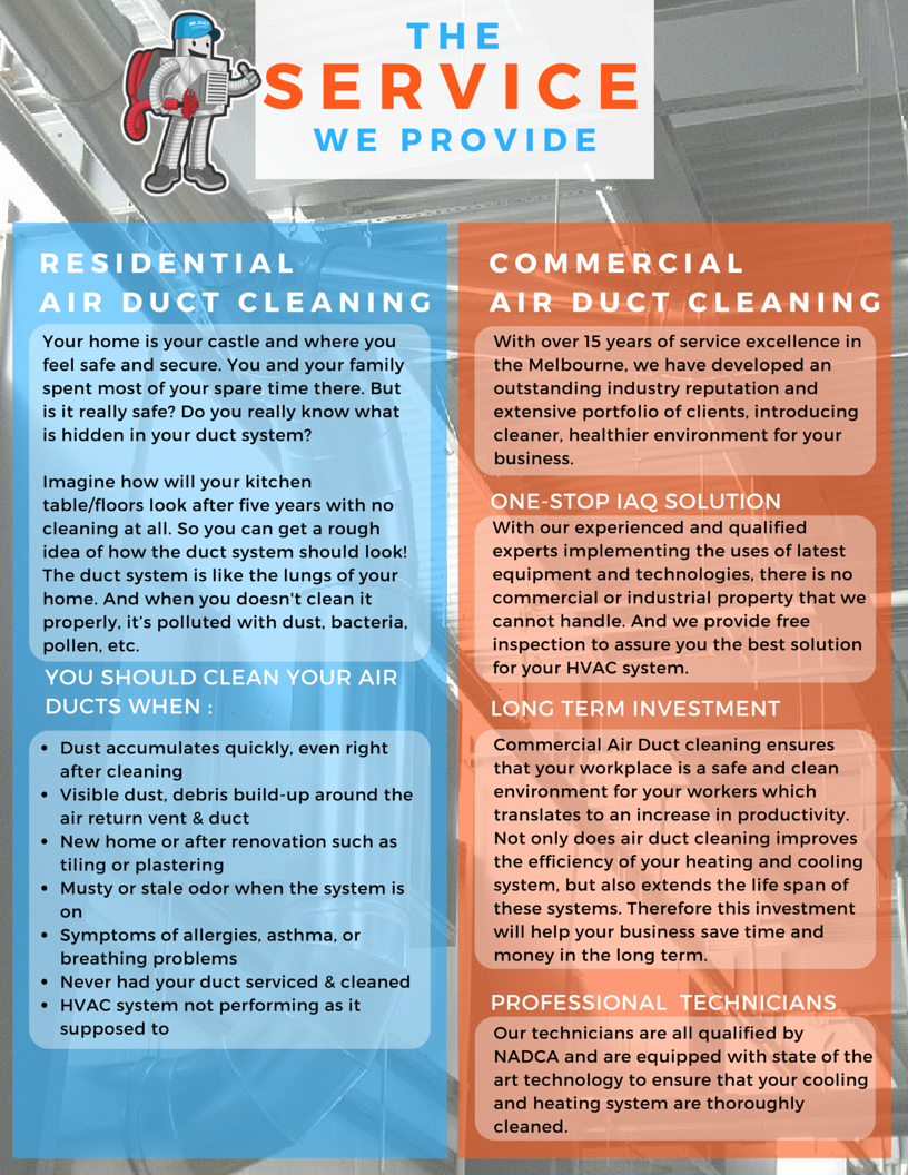 the services we provide
