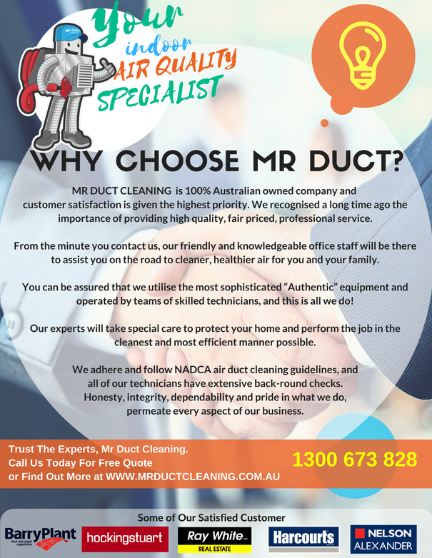 Why Choose Mr Duct